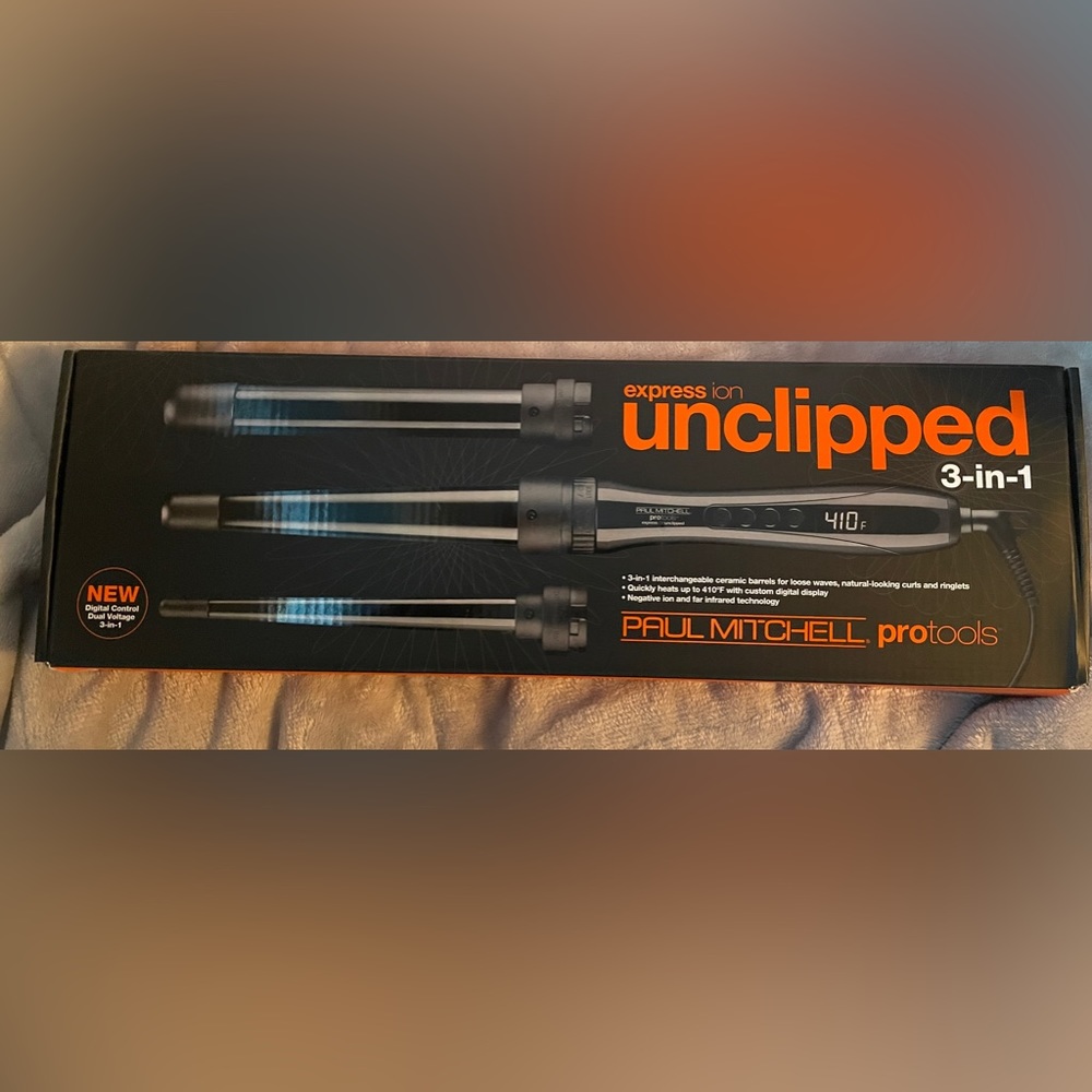 Paul Mitchell Express Ion Unclipped 3-in-1 Curling Iron